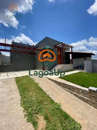 Imagem Casa com 3 dormitórios à venda, 135 m² por R$ 580.000,00 - Shalimar - Lagoa Santa/MG