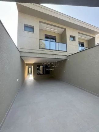 Imagem Sobrado com 220 M², com 4 dormitórios suítes, sala, lavabo, cozinha, área de serviços, churrasq...