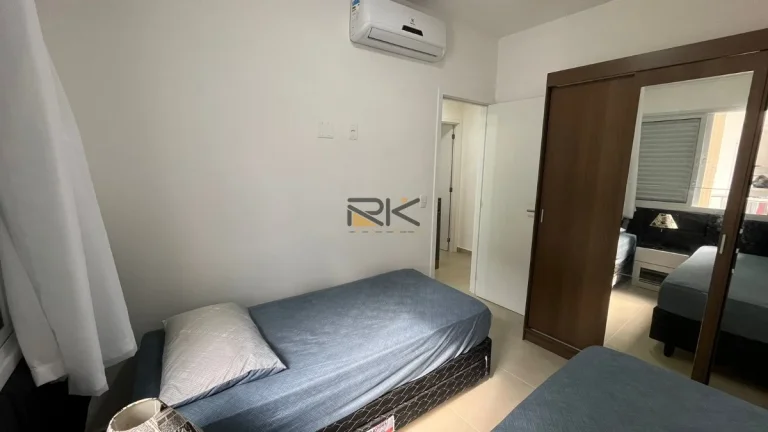 Imagem APARTAMENTO PRAIA GRANDE com 2 dormitórios sendo 1 suíte,1 vaga de garagem,varanda gourmet com churrasqueira,sala 2 ambientes