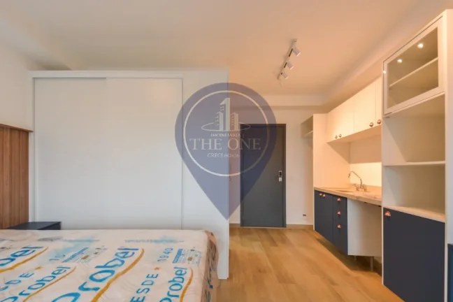 Imagem Studio à venda em Indianópolis, São Paulo-SP: 1 quarto, 1 suíte, 1 sala, 1 banheiro, 29m² de área. Imperdível!