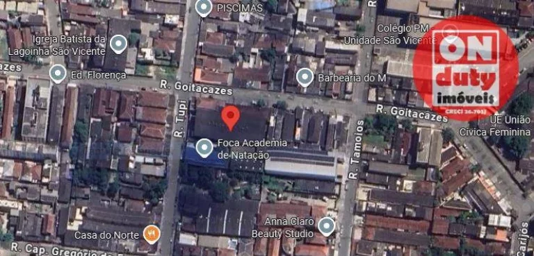 Imagem Galpão, 1200 m² - venda por R$ 4.200.000,00 ou aluguel por R$ 20.000,00/mês - Parque São Vicente - São Vicente/SP