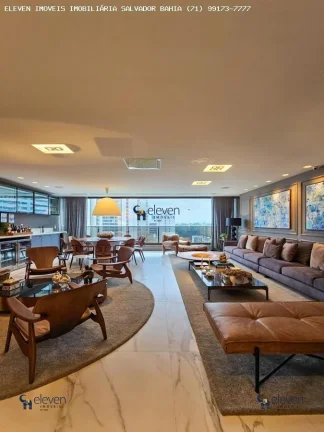 Imagem APARTAMENTO À VENDA NA MANSÃO BAHIANO DE TÊNIS. 305M2  4/4 COM 4  SUÍTES,  4 VAGAS