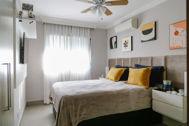 Imagem Apartamento Vila Romana - 128M², 3 Dorms, 3 Suítes, 2 Vagas Com Sorteio Anual, Face Norte, Varanda Gourmet, Armários, Ar Condicionado.