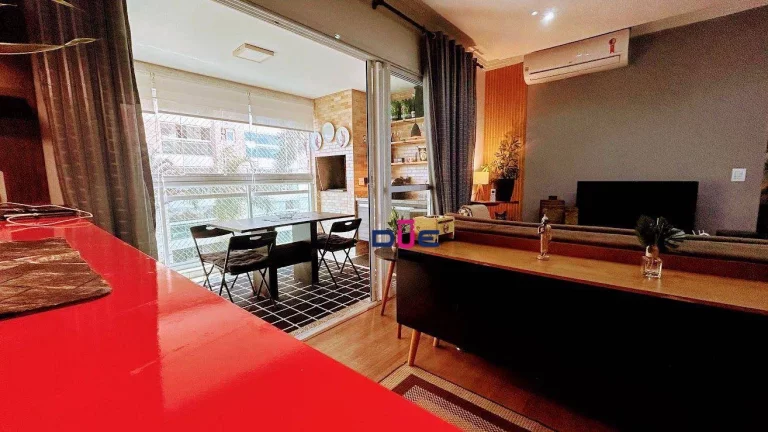 Imagem Apartamento com 2 dormitórios à venda, 78 m² por R$ 850.000 - Ponta da Praia - Santos/SP