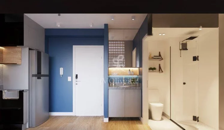Imagem Studio com 1 dormitório, 29 m² - venda por R$ 725.000,00 ou aluguel por R$ 5.450,00/mês - Pinheiros - São Paulo/SP