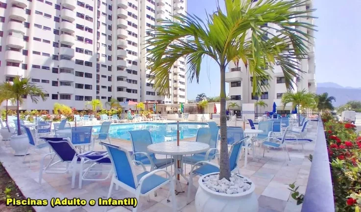 Imagem BARRA BALLI DUPLEX AND.ALTO VISTA LATERAL MAR 75m2 2STS REPLETO ARMÁRIOS