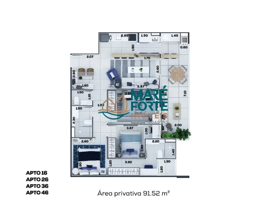 Imagem Lançamento com aptos de 03 dormitórios, com linda arquitetura e fino acabamento!