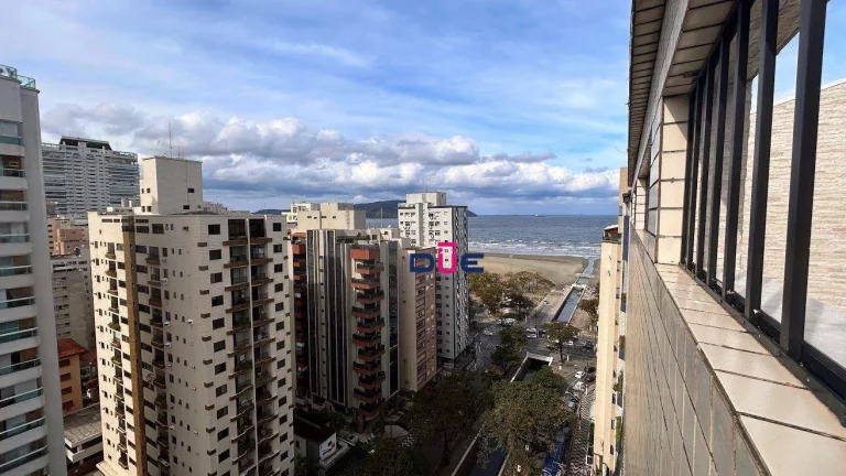 Imagem Cobertura com 3 dormitórios à venda, 357 m² por R$ 3.500.000 - Pompéia - Santos/SP
