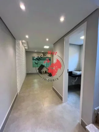 Imagem Sobrado Novo Impecável à Venda no Jardim do Estádio - Santo André