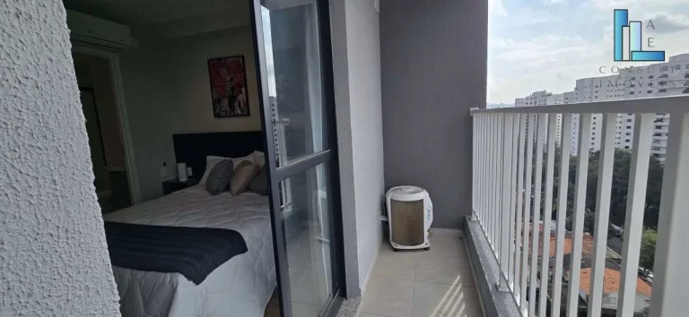 Imagem Studio pronto para morar de 26m2 perto do metrô Alto da Boa Vista - ótimo para morar e investir