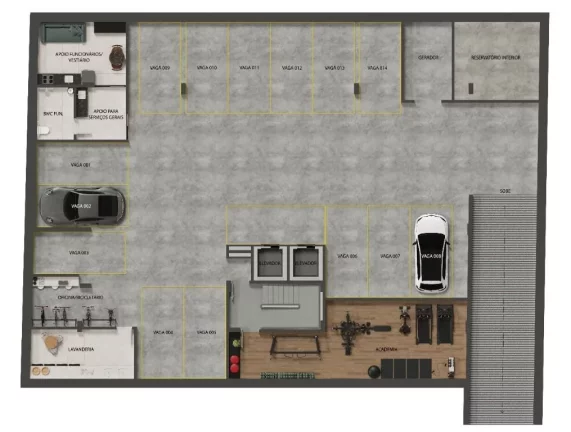 Foto do imóvel: Apartamento Garden à venda, 26 m² por R$ 919.314, 36 - Cabo Branco - João Pessoa/PB em Não informado