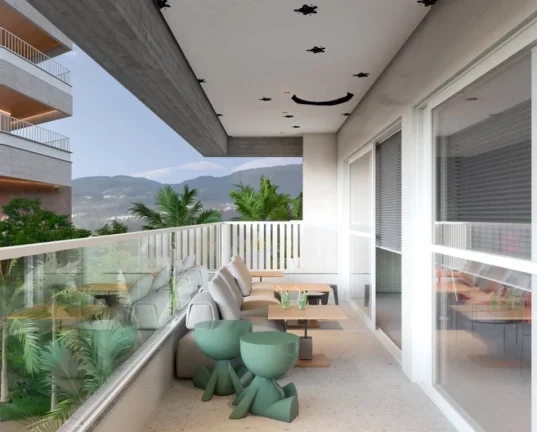 Imagem APARTAMENTO COM 54.59 m² - FORTE - PRAIA GRANDE SP