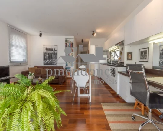 Imagem Apartamento em Perdizes reformado pronto para morar com 1 quarto e 2 vagas, 63m²