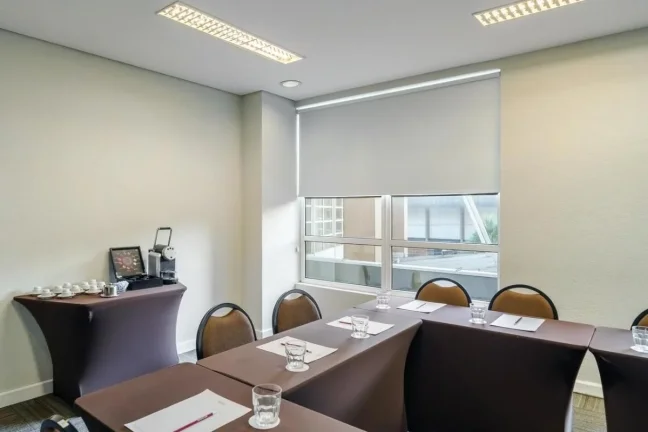 Imagem Flat disponível para locação no Mercure Guarulhos, com 32m², 1 dormitório e 1 vaga