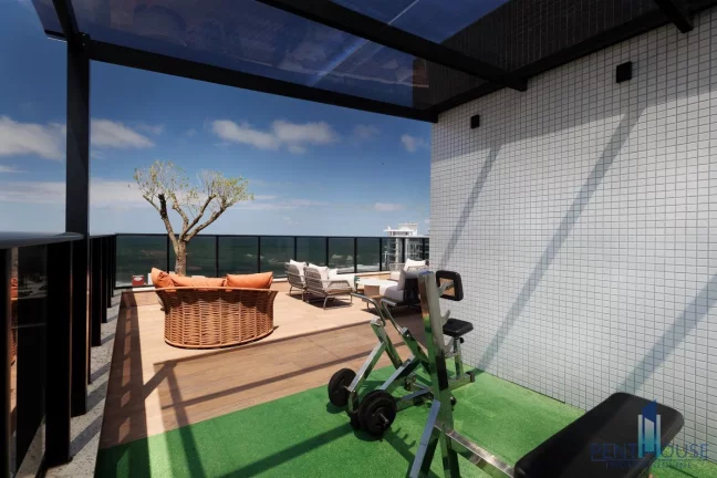 Imagem Cobertura Duplex para Venda em Itajaí, Praia Brava de Itajaí, 4 dormitórios, 4 suítes, 5 banheiros, 4 vagas