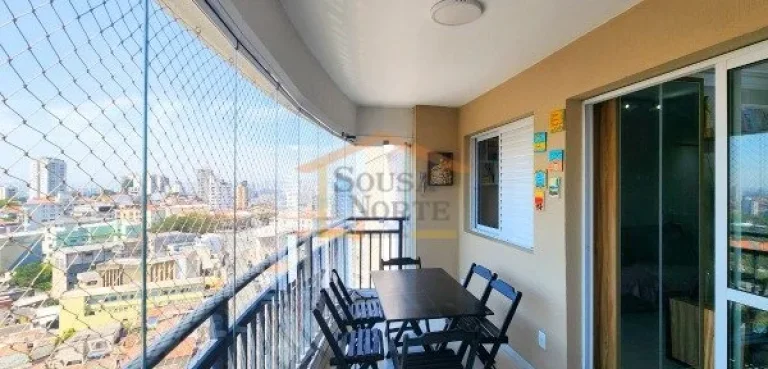 Imagem Apartamento, com 76m², 3 dormitórios, sendo 1 suíte, possui cozinha americana integrada à sala d...
