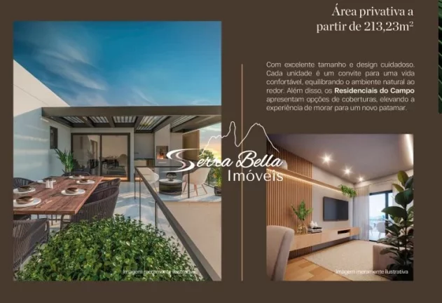 Imagem Apartamento Alto Padrão em Itaipava, Petrópolis/RJ