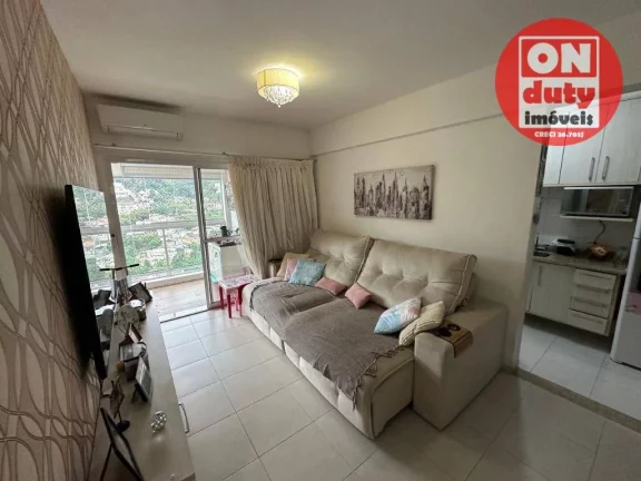 Imagem Apartamento com 2 dormitórios à venda, 77 m² por R$ 810.000,00 - José Menino - Santos/SP
