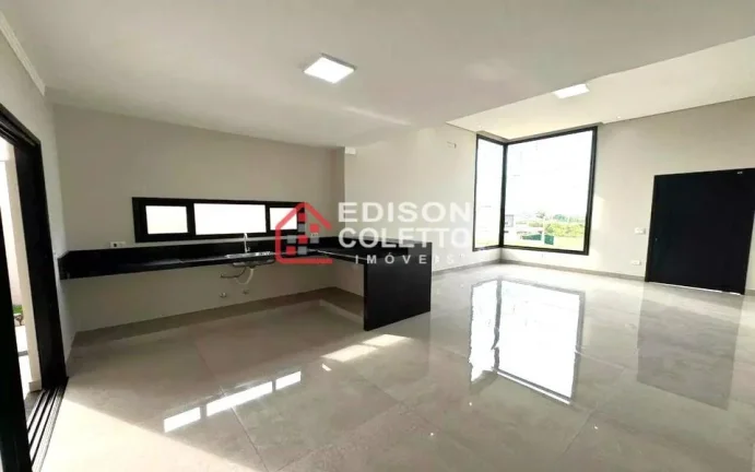 Imagem "Pronto para Morar" Casa a venda no prestigiado Condomínio Soleil Piracicaba, com 3 suites!!