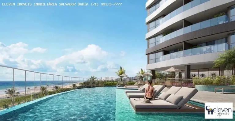 Imagem Apartamento para Venda em Salvador, Piatã, 1 dormitório, 1 suíte, 1 banheiro, 1 vaga