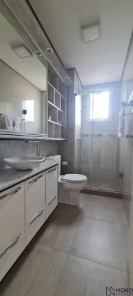 Imagem Apartamento Semi Mobiliado de 3 Dormitórios com Suíte e 2 Garagens no Bairro Men