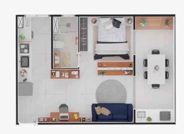 Imagem Upper Petrópolis, apartamento à venda com 1 dormitório em Nova Petrópolis São Bernardo do Campo SP