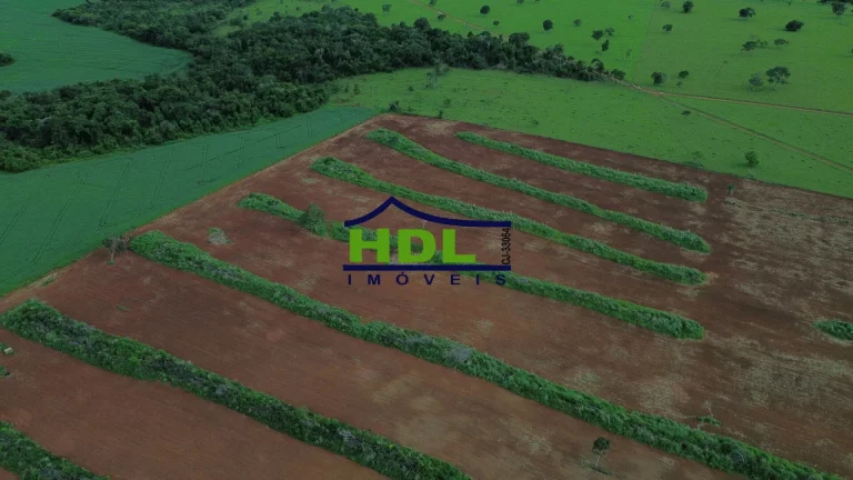 Imagem Fazenda 15 Alqs com Córrego no meio em Hidrolândia/Go