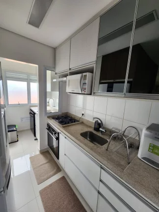 Imagem Apartamento com 64 m² 2 Dormitorios sendo 1 Suite 2 Vagas de Garagens