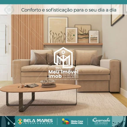 Imagem Gramado Club Residence I Valparaíso APTO 2 Quartos 1 Vaga 45m² Área de Serviço
