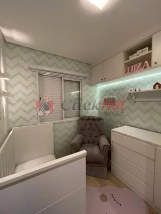 Imagem Lindo apartamento à venda localizada no Centro, São Bernardo do Campo com 3 dormitórios, sendo 1 suíte, 2 vagas paralelasm 73 m².
