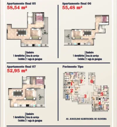 Imagem APARTAMENTO COM 106.35 m² - VILA CAICARA - PRAIA GRANDE SP