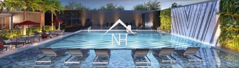 Imagem Sudio de 51m, Planta inteligente e bem distribuída, Varanda c/Jacuzzi, Espaço Gourmet, Lounge Bar, Piscinas, Deck Molhado, Solarium, Fitness, Spa