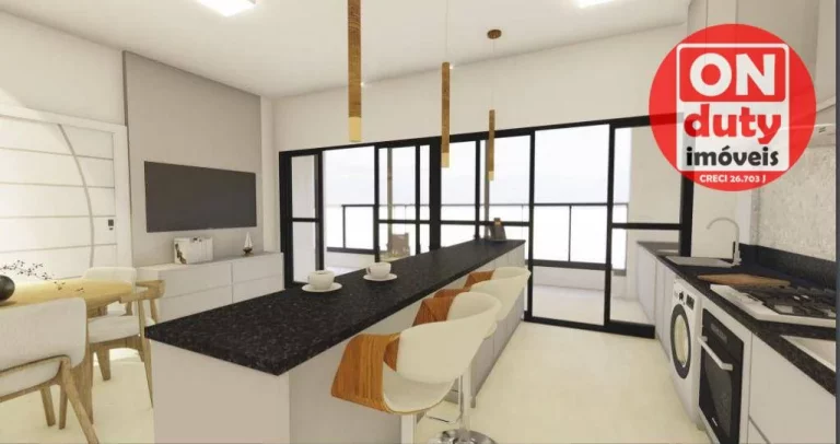 Imagem Apartamento à venda, 75 m² por R$ 860.000,00 - José Menino - Santos/SP