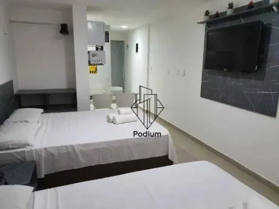 Imagem Flats Studio mobiliado (PORTEIRA FECHADA) próximo ao mar da praia de Intermarés -FL0813.