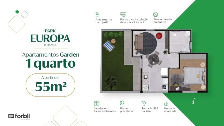 Imagem Apartamento de 2 quartos a 5 min do Bahamas Shopping com lazer completo