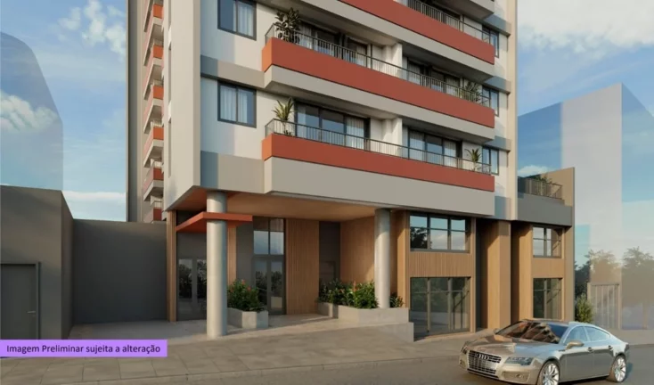 Imagem Apartamento à venda em São Paulo-SP, na Vila Madalena: 2 quartos, 1 banheiro, 36m² - Condomínio Station Vila Madalena