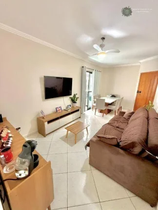 Imagem Apartamento com 1 dormitório à venda, 57 m² por R$ 349.000 - Vila Guilhermina - Praia Grande/SP