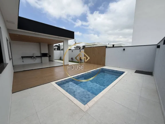 Imagem Casa 3 dormitórios (1 suíte), condomínio Santa Mônica, Caçapava SP