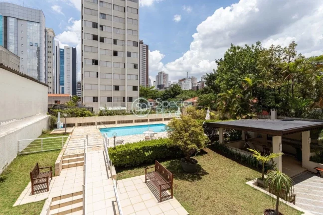 Imagem Apartamento com 92m² no Campo Belo. Andar baixo. Living com varanda, sala de jantar, 03 dormitório...