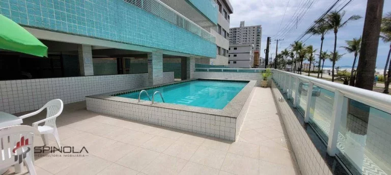 Imagem Apartamento com 2 dormitórios à venda, 70 m² por R$ 600.000,00 - Real - Praia Grande/SP