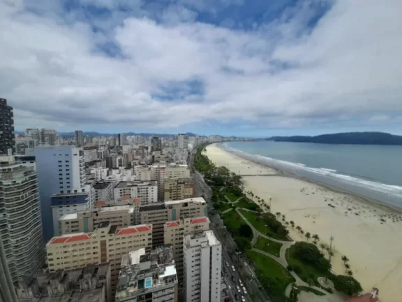 Imagem APARTAMENTO COM 1 DORMITÓRIO À VENDA, 72 M² POR R$ 1.413.000,00 - JOSÉ MENINO - SANTOS/SP