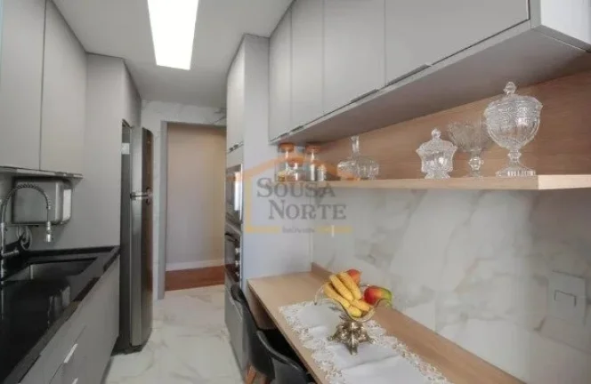Imagem Apartamento mobiliado, 86 m², 2 dormitórios, sendo 2 suítes, 3 banheiros, varanda, armários plan...
