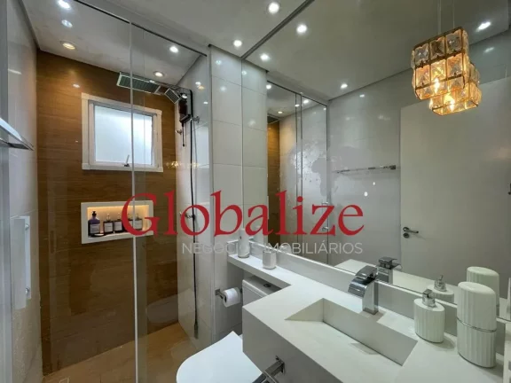 Imagem Lindo apartamento a venda todo mobiliado no bairro Castelo em Santos R$ 360.000,00