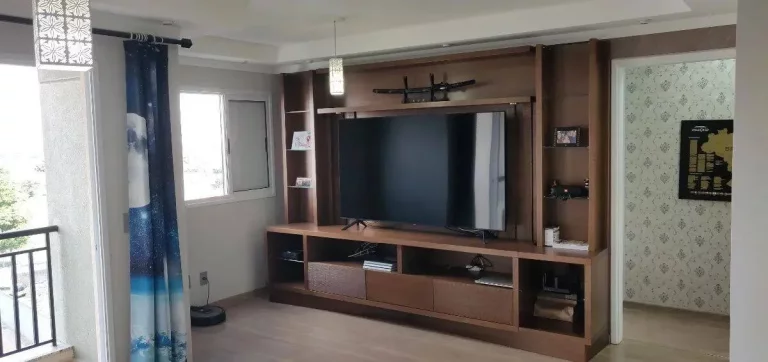 Imagem Apartamento com 2 dormitórios à venda, 70 m² por R$ 437.000 - Vila Valparaíso - Santo André/SP