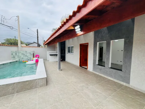 Imagem Casa para Venda em Mongaguá, Vila Atlantica, 3 dormitórios, 2 suítes, 2 banheiros, 4 vagas