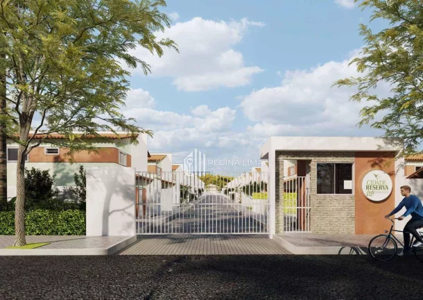 Imagem ÚLTIMAS UNIDADES: Casa duplex em construção 3 dormitórios à venda por R$ 285.420,00- Cond. CIDADE RESERVA LESTE / BEIJA-FLOR - Morros - Teresina/PI