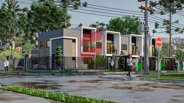 Imagem SOBRADO com 3 dormitórios à venda com 139.01m² por R$ 829.000,00 no bairro Estância Pinhais - PINHAIS / PR