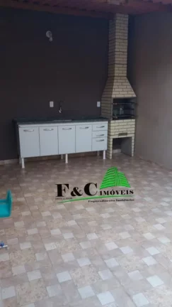 Imagem Casa para Venda em Americana, Jardim das Orquídeas, 3 dormitórios, 1 suíte, 3 banheiros, 2 vagas