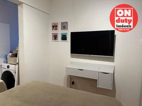 Imagem Apartamento com 1 dormitório à venda, 47 m² por R$ 410.000,00 - Ponta da Praia - Santos/SP