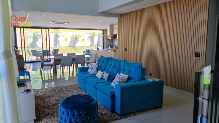 Imagem Residência de alto padrão em condomínio Alphaville, zona sul de Ribeirão Preto-SP, 3 suítes, 305m², 4 vagas - Quer Imóvel.